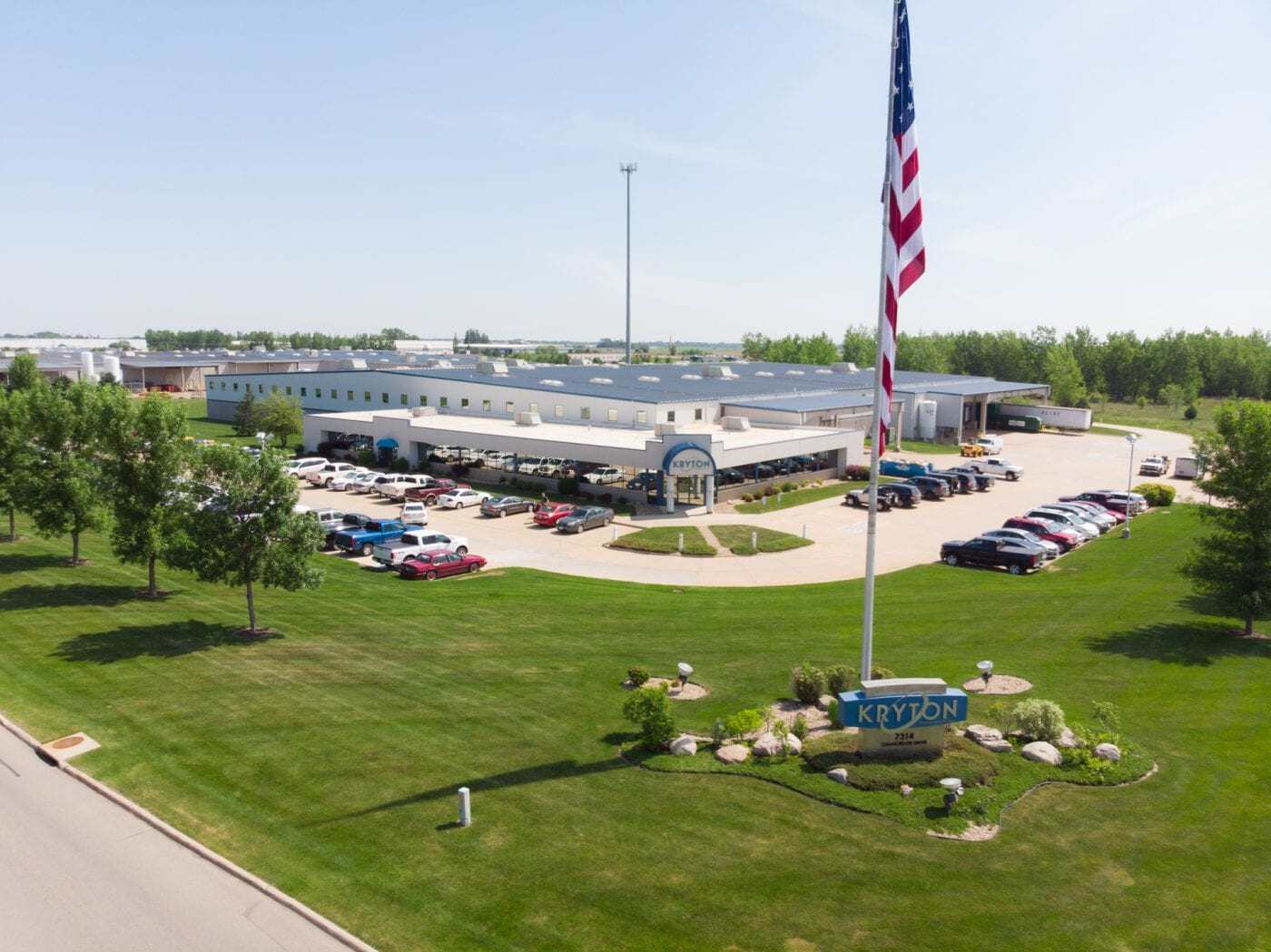 Kryton metals headquarters from above